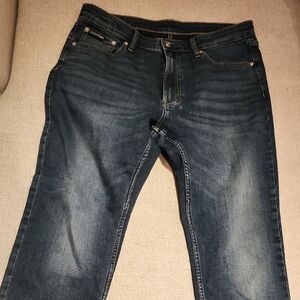 Calvin Klein Slim Fit Dark Blue Jeans